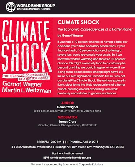 World Bank Climate Shock event