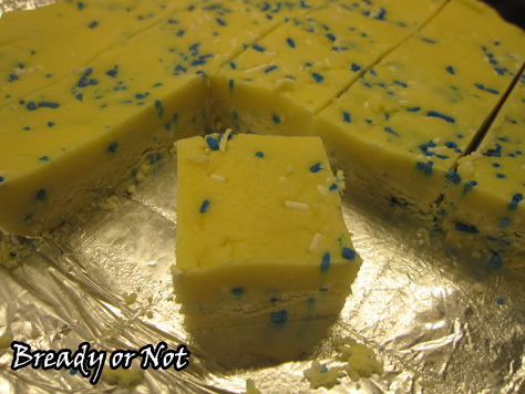 Lemon Cake Batter Fudge