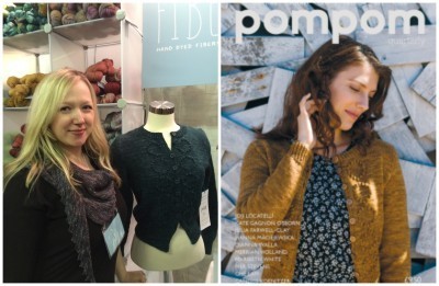 Sarah at Fiberstory and Pom Pom magazine