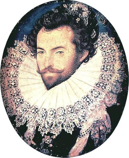Sir Walter Raleigh, pictured above, funded the expedition to found a colony in Roanoke. Many of these colonies were founded in the pursuit of finding gold, and this colony was likely no exception since Joachim Gans -- a skilled metallurgist -- accompanied this trek. Image Credit: Public Domain via Wikimedia Commons.