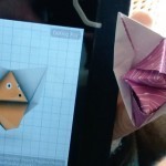 Origami fox