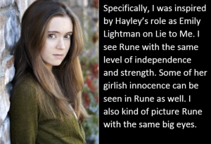 Hayley McFarland Image taken from imdb.com