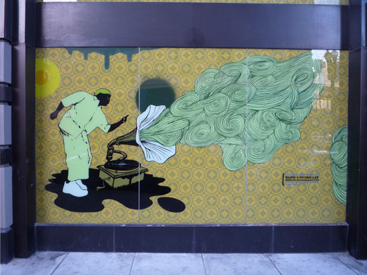 New Bohemia Hand Painted Sign