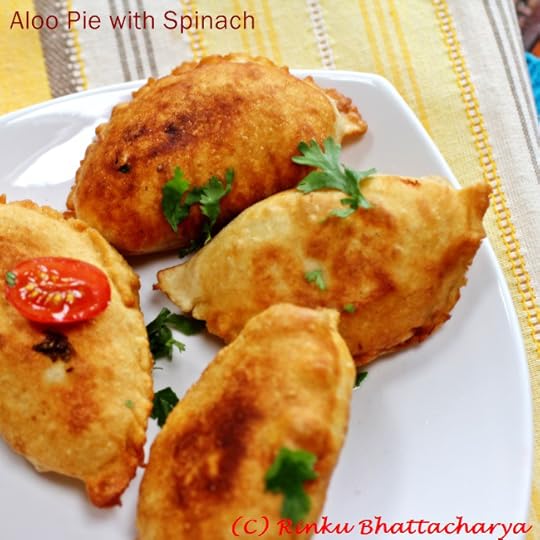 Aloo Pie with Spinach