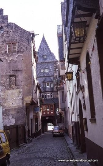 village near Schloss Rheinfels in Schlossberg, Germany