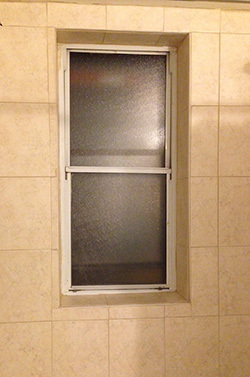Who puts a window INSIDE a shower? Well, it's mine and I'm gonna keep it clean, dangit.
