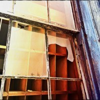 broke window landscape