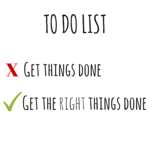 leadership getting the right things done