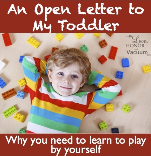Toddlers Playing By Themselves