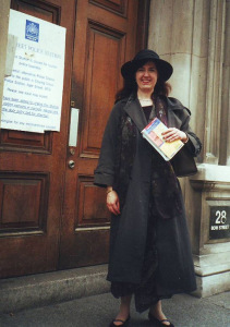 In front of the current Bow Street police station. The Mayfair Affair opens with Bow Street runner Jeremy Roth knocking on Suzanne and Malcolm's door in the middle of the night.