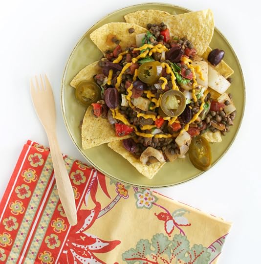Annie's Lentil & Bok Choy Sweet Potato Nachos | Healthy Slow Cooking