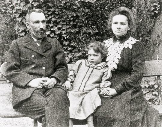 Pierre, Irene and Marie Curie,