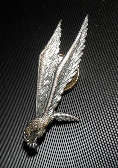 The Znak Spadochronowy awarded to Toni Paszkiewicz