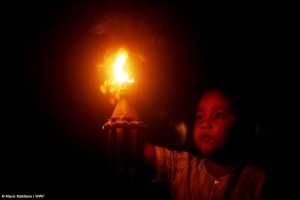 Child With Kerosene Lamp (Mavic Matillano)