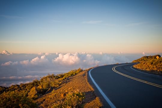 The Winding Road to the Top of Haleakala, Maui Hawai