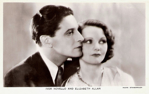 Ivor Novello and Elizabeth Allan in The Lodger (1932)