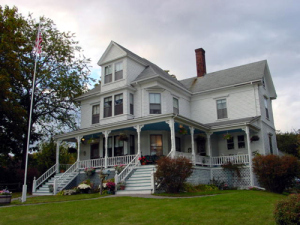 House in fall 2