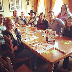 Love this @northstarfamily staff team! #lunch #DontGoBe