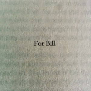 Facade's dedication page.