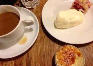 Jag åt mest dessert