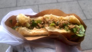 pork sandwhich - Things to do in Zhangjiajie - Wulingyuan day 3 (2)