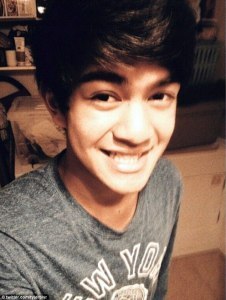 Photo of fifteen year old boy who is gay