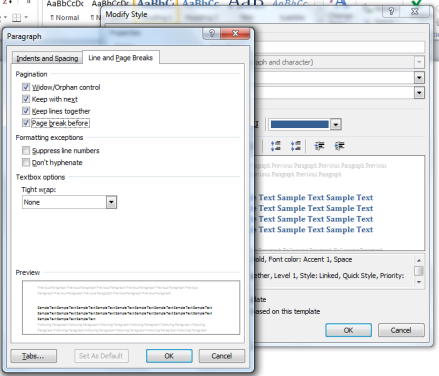 Formatting_Page Break Before