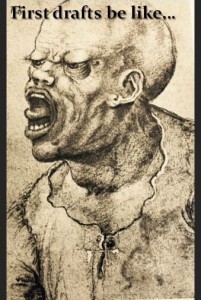 First drafts be like