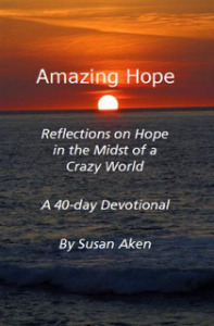 Amazing Hope - cover sunrise and sea