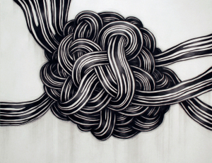 One image of a Gordian knot. There are many interpretations. I like this one for its art value.