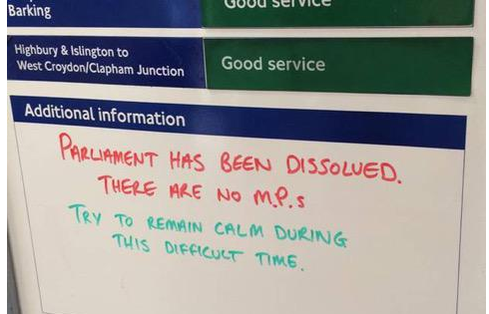 Dissolution of parliament