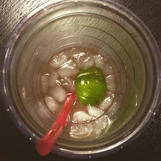 The gin drink dwindles. #dailyphoto #ig2015 #365days