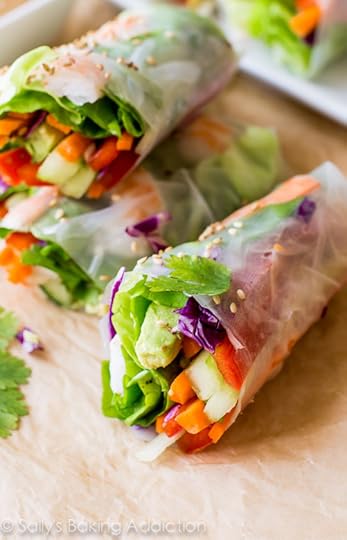 Homemade Fresh Summer Rolls with Easy Peanut Dipping Sauce are healthy, adaptable, and make a wonderful light dinner, lunch, or appetizer. Here's exactly how I make them.