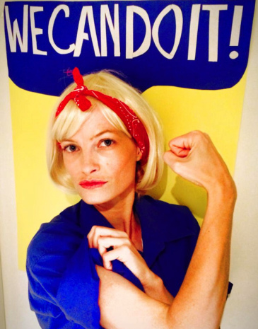 This opportunity makes my inner Riveter PROUD!