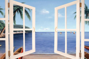 beach window
