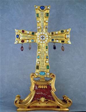 Crux Vaticana Restored- Oldest Reliquary Containing Cross