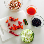 Ma quindi un'insalata di tofu e frutta?