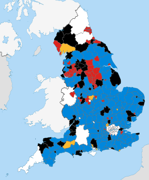 Local authorities with elections next month