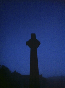Iona Cross, Full Moon, August 21 2013