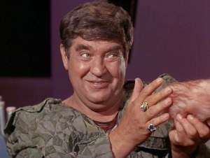 Stanley Adams as Cyrano Jones in the Star Trek episode, The Trouble With Tribbles.