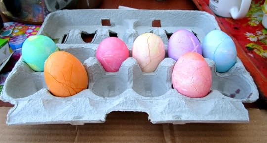 cracked eggs