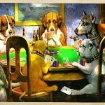 Dogs Playing Poker
