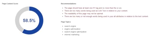 SEOToolSet Lite Content Score tool
