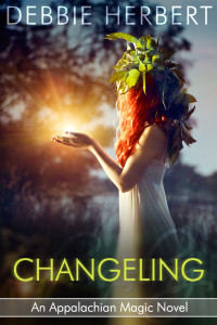 Fantasy girl taking magic light in her hands. Mysterious Night s