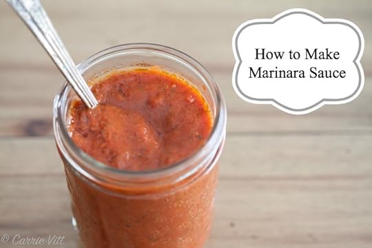 How To Make Marinara Sauce
