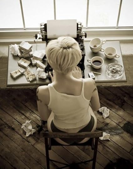 writing coffee cigarettes