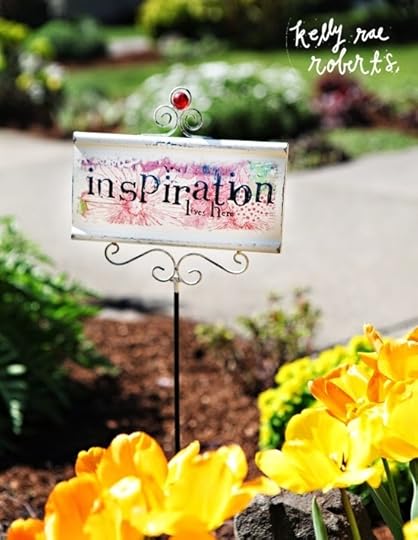 http://gardengalleryironworks.com/collections/kelly-rae-roberts-dream-garden/products/wood-plaque-garden-stake-inspiration