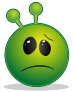 smiley_green_alien_disappointed