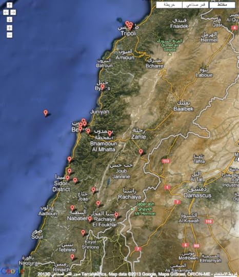 خريطة المقابر الجماعية