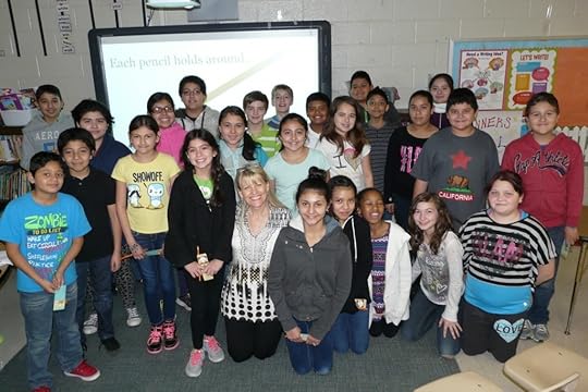 With a class of inquisitive fifth graders at Sugar Hill